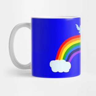 Songbirds on Rainbow Perch Mug